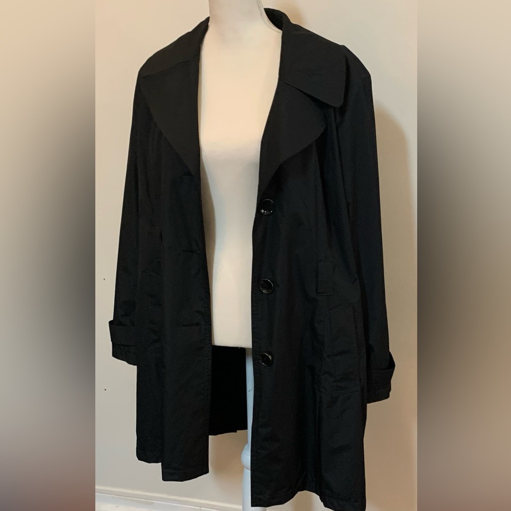 London Fog Trench Rain Coat XL - Picture 7 of 13